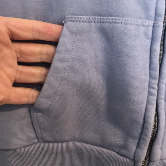 Lavender Purple John Galt Brandy Melville crop Hoodie - Picture 5 of 7